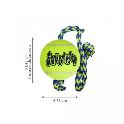 KNG-77497 - KONG BALL AIR WITH ROPE 2